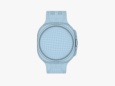 Samsung Galaxy Watch Ultra Gray 3D-Modell