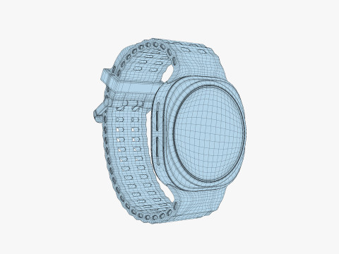 Samsung Galaxy Watch Ultra Gray 3D-Modell