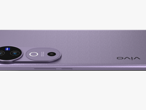 Vivo V40 Nebula Purple 3D-Modell