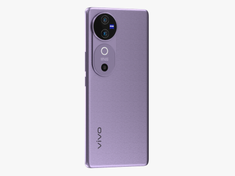 Vivo V40 Nebula Purple 3D-Modell