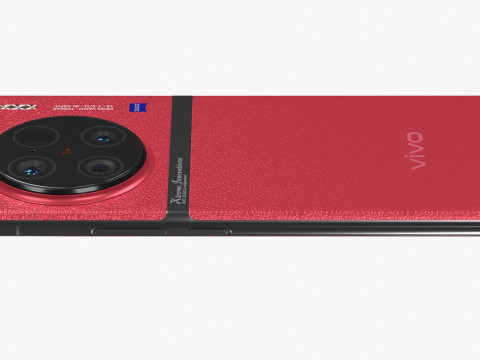 Vivo X90 Pro Plus Red 3D Modell