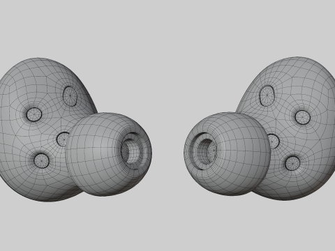 Samsung Galaxy Buds 2 Model 3D