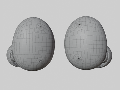 Samsung Galaxy Buds 2 Model 3D