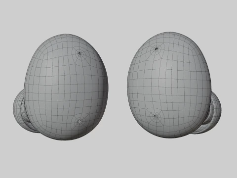 Samsung Galaxy Buds 2 3D Model