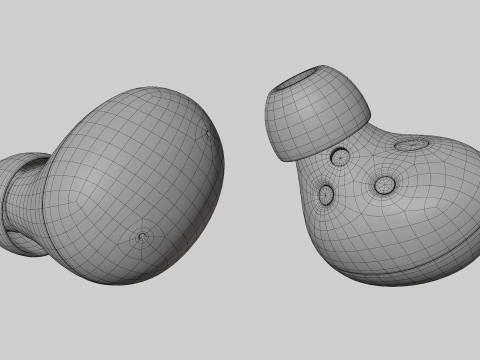 Samsung Galaxy Buds 2 Model 3D