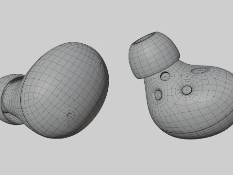 Samsung Galaxy Buds 2 3D Model