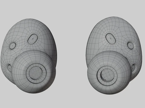 Samsung Galaxy Buds 2 3D Model