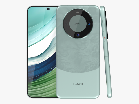 Huawei Mate 60 Green 3D Model