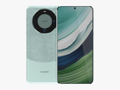 Huawei Mate 60 Green 3D Модель