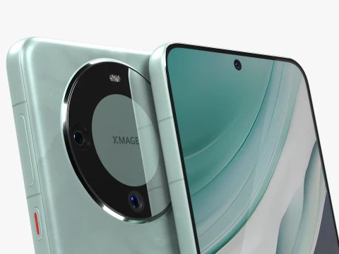 Huawei Mate 60 Green 3D Model
