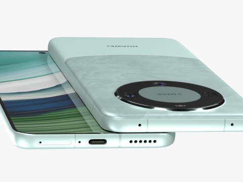 Huawei Mate 60 Green 3D Модель