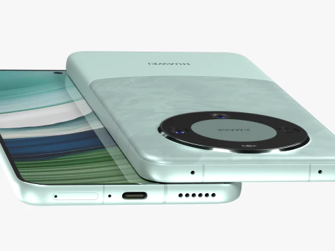 Huawei Mate 60 Green 3D Model