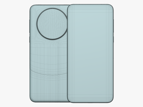 Huawei Mate 60 Green 3D Модель