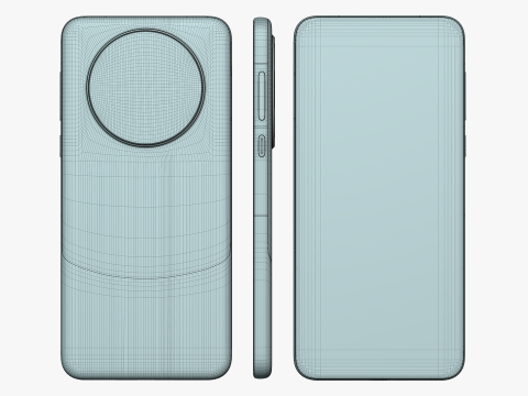 Huawei Mate 60 Green 3D Модель