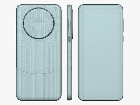 Huawei Mate 60 Green 3D Model