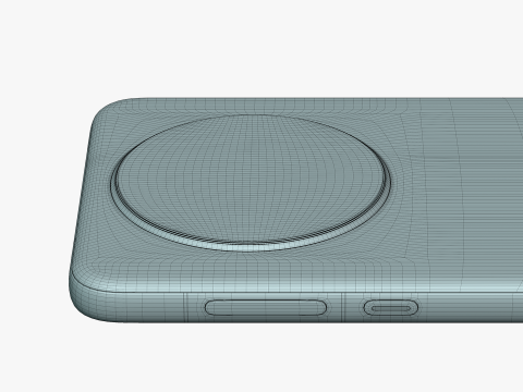 Huawei Mate 60 Green 3D Модель