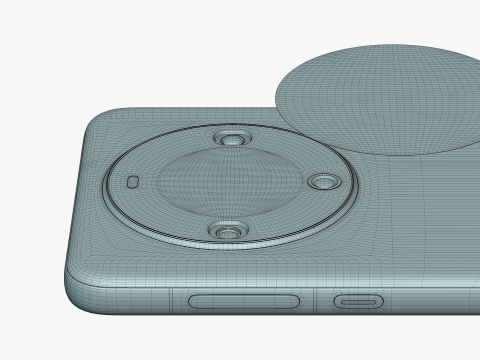 Huawei Mate 60 Green 3D Модель