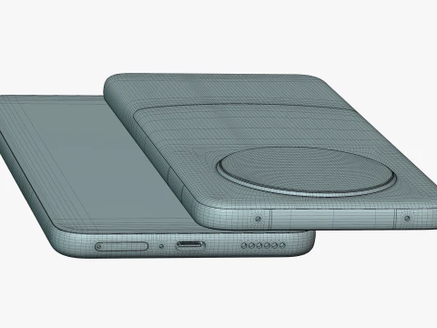 Huawei Mate 60 Green 3D Model