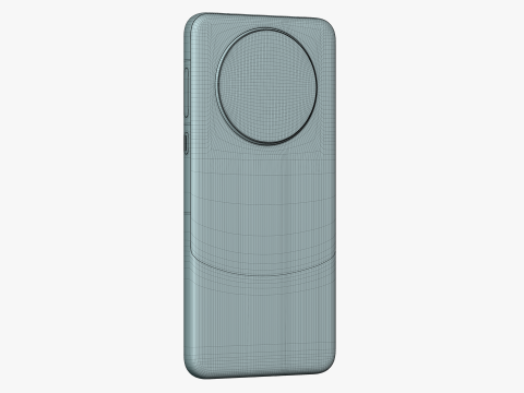 Huawei Mate 60 Green 3D Модель