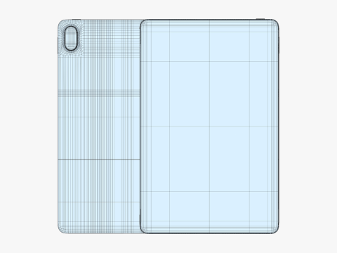 Huawei MatePad SE 11 Gray Modello 3D