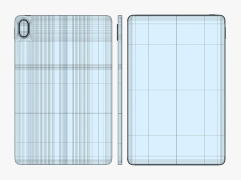 Huawei MatePad SE 11 Gray 3D Model