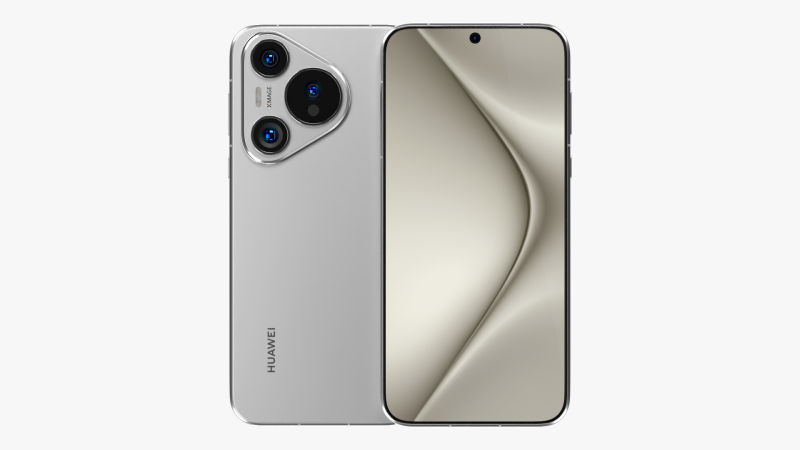 Huawei Pura 70 White 3D Модель .c4d .max .obj .3ds .fbx .stl .blend