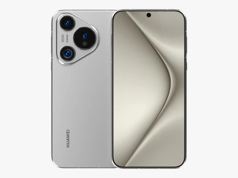 Huawei Pura 70 Білий 3D Модель