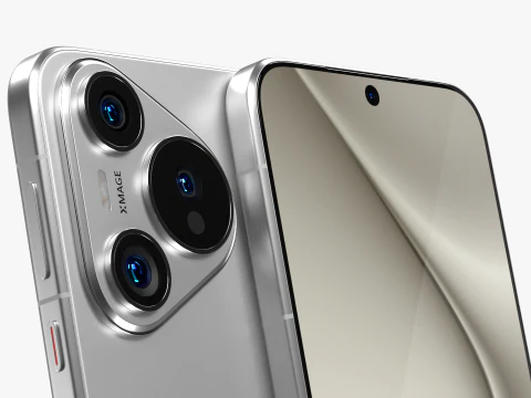 Huawei Pura 70 White 3D Model