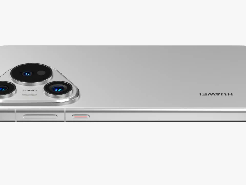 Huawei Pura 70 White 3D Model