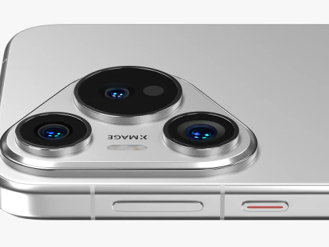 Huawei Pura 70 White 3D Model
