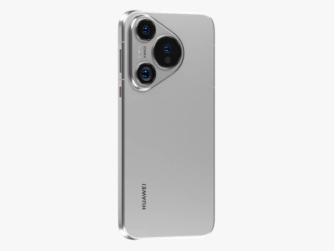 Huawei Pura 70 White 3D Model