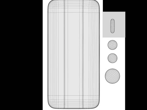 Huawei Pura 70 White 3D Model