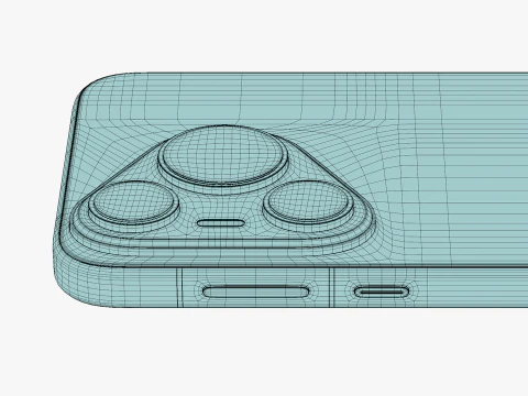 Huawei Pura 70 White 3D Model