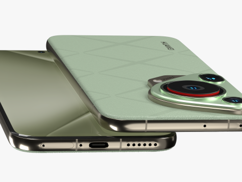 Huawei Pura 70 Ultra Green 3D Model