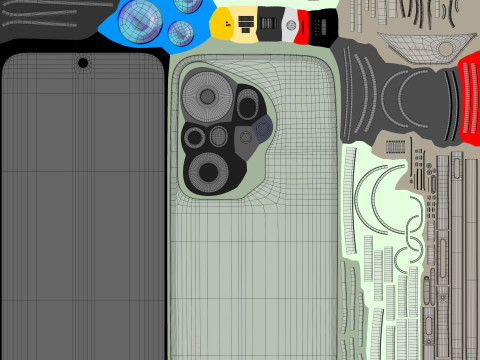 Huawei Pura 70 Ultra Green 3D Model