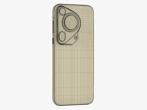 Huawei Pura 70 Ultra Green 3D Model