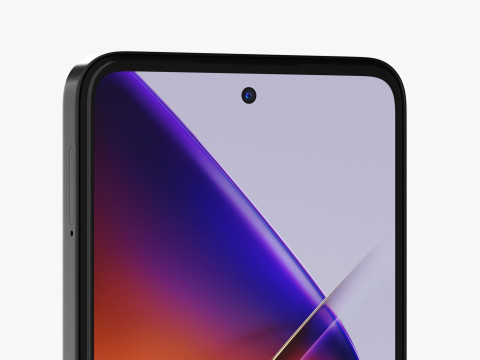 Infinix Note 40X Black 3D 모델