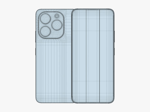 Infinix Note 40X Black 3D 모델