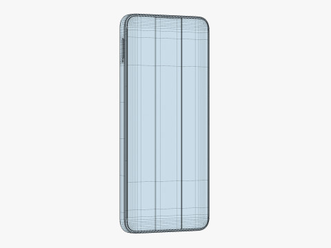 Infinix Note 40X Black 3D 모델
