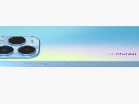 Infinix Note 40X Blue 3Dモデル