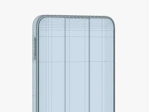 Infinix Note 40X Blue 3D Model