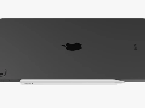 Apple IPad Pro M4 13-inch Black 3D Model