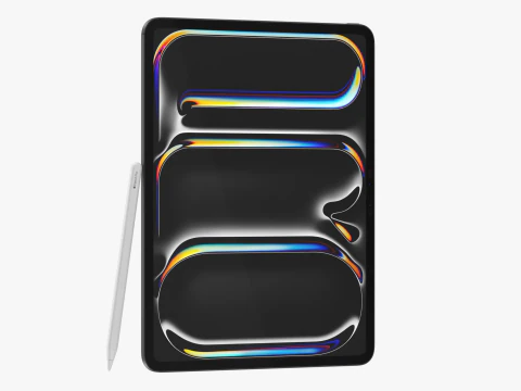 Apple IPad Pro M4 13-inch Black 3D Model