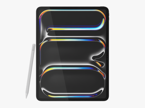 Apple IPad Pro M4 13-inch Black 3D-Modell