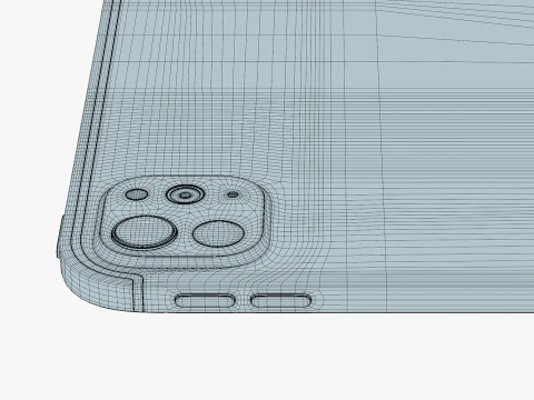 Apple IPad Pro M4 13-inch Black 3D Model