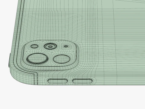 Apple iPad Pro M4 11-inch Silver 3D Model
