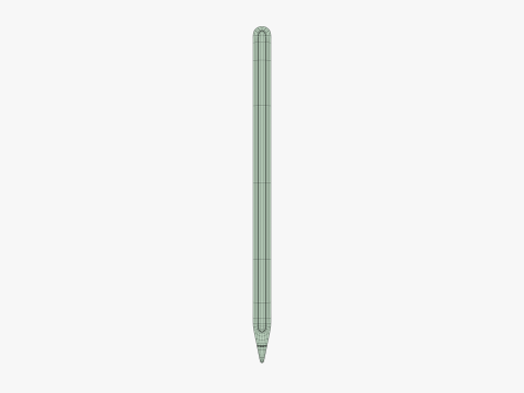 Apple iPad Pro M4 11-inch Silver 3D Модель