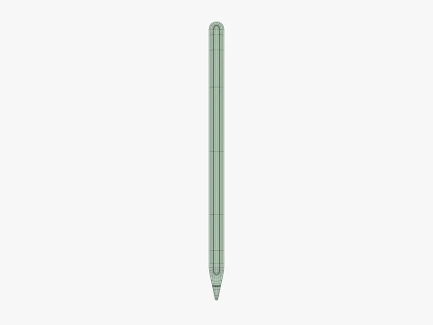 Apple iPad Pro M4 11-inch Silver 3D Model