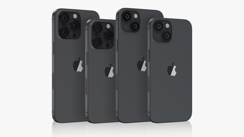 Apple iPhone 15 And 15 Plus And 15 Pro And 15 Pro Max Modelo 3D .c4d .max .obj .3ds .fbx .stl .blend