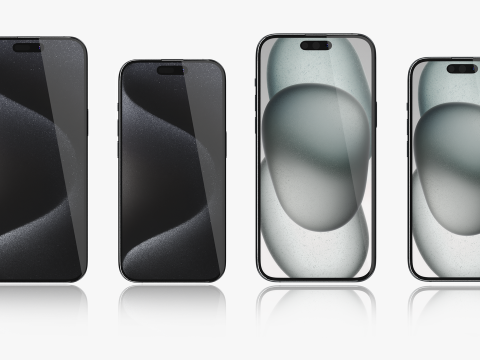 Apple iPhone 15 And 15 Plus And 15 Pro And 15 Pro Max Modelo 3D